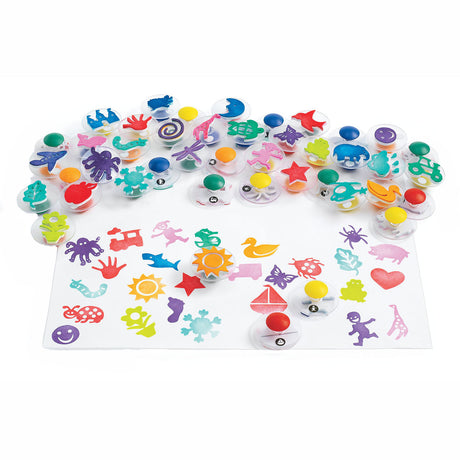 Colorations - Easy Grip Stempel Mega-Set, 50tlg.
