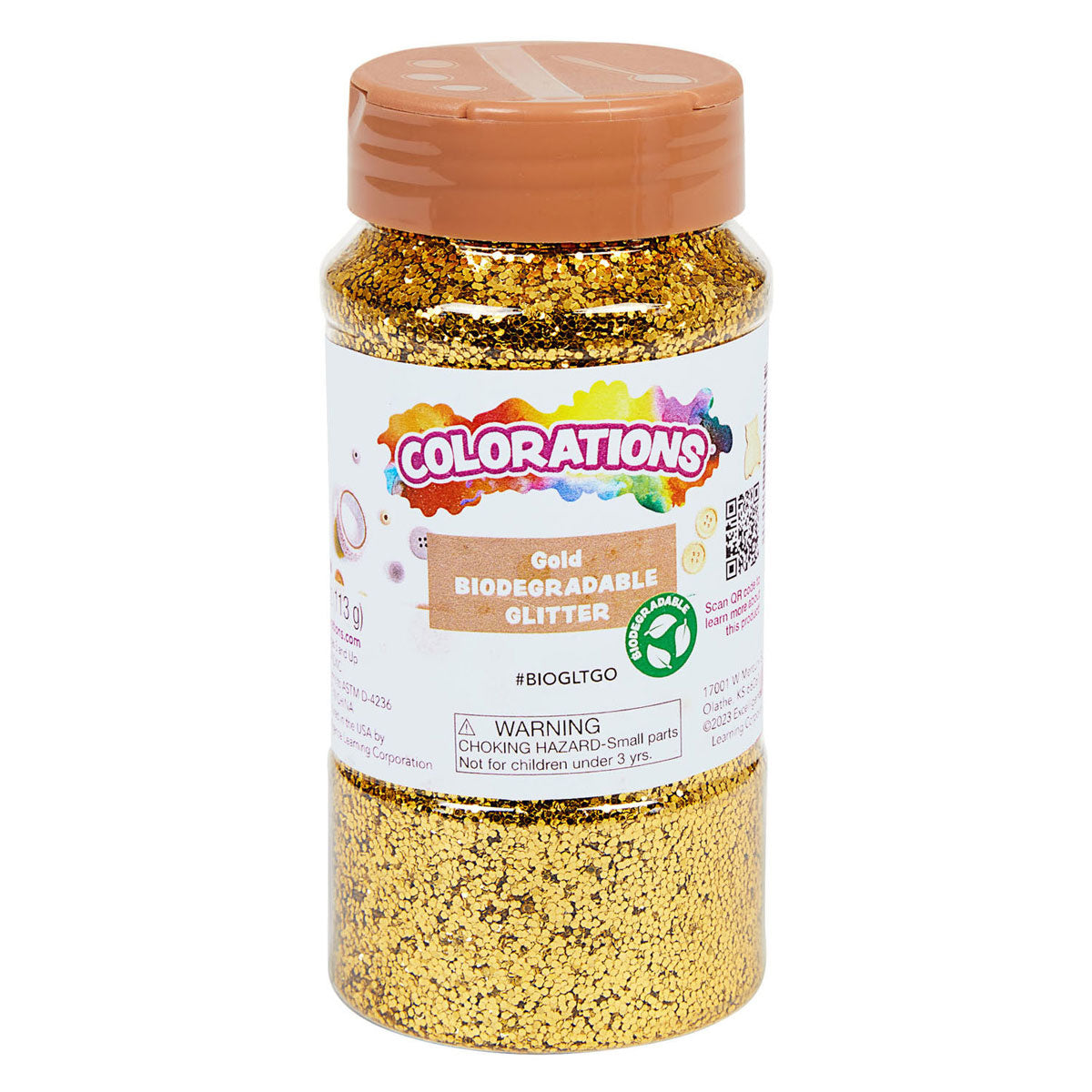 Färbung - organischer Abbaubarer Glitzer - Gold, 113 Gramm