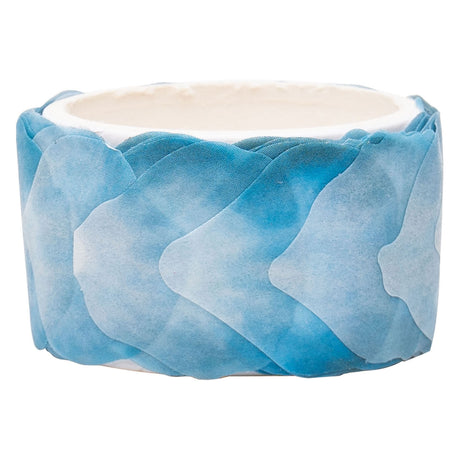 Färbung - Washi -Aufkleber - Blaue Blütenblätter, 80..
