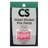Färbungen - Washi -Aufkleber - Pink Blütenblätter, 80..