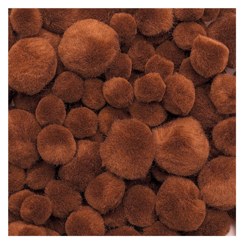 Färbungen - Pom Poms Bruin, 100..