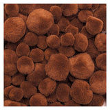 Färbungen - Pom Poms Bruin, 100..