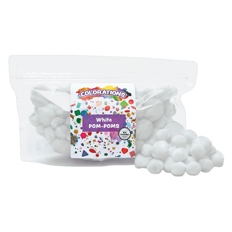 Farbgebiete - POM POMS WEISS, 100..