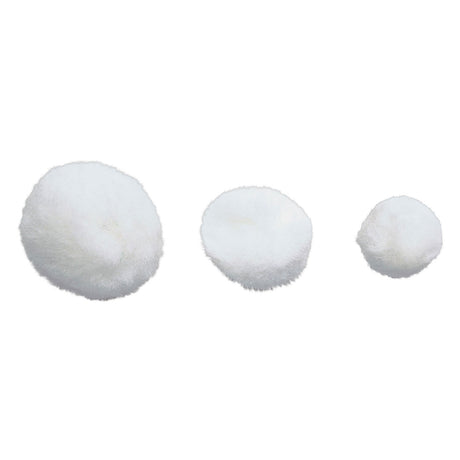 Farbgebiete - POM POMS WEISS, 100..