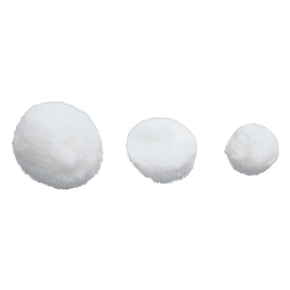 Farbgebiete - POM POMS WEISS, 100..