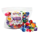 Farbgebiete - Regenboog gestreifte Pom Pom, 180.