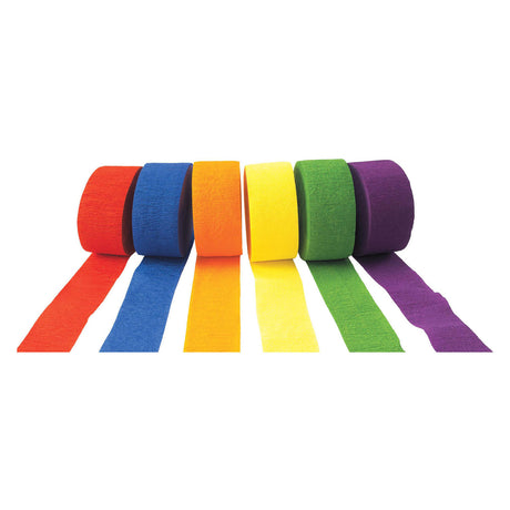 Färbung - Crepe Paper Slingers Set 1, Set von 6