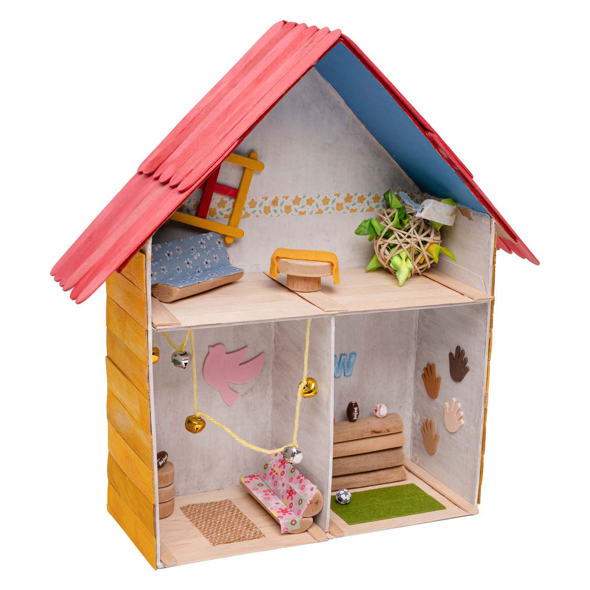 Colorations – Puppenhaus aus Pappmaché