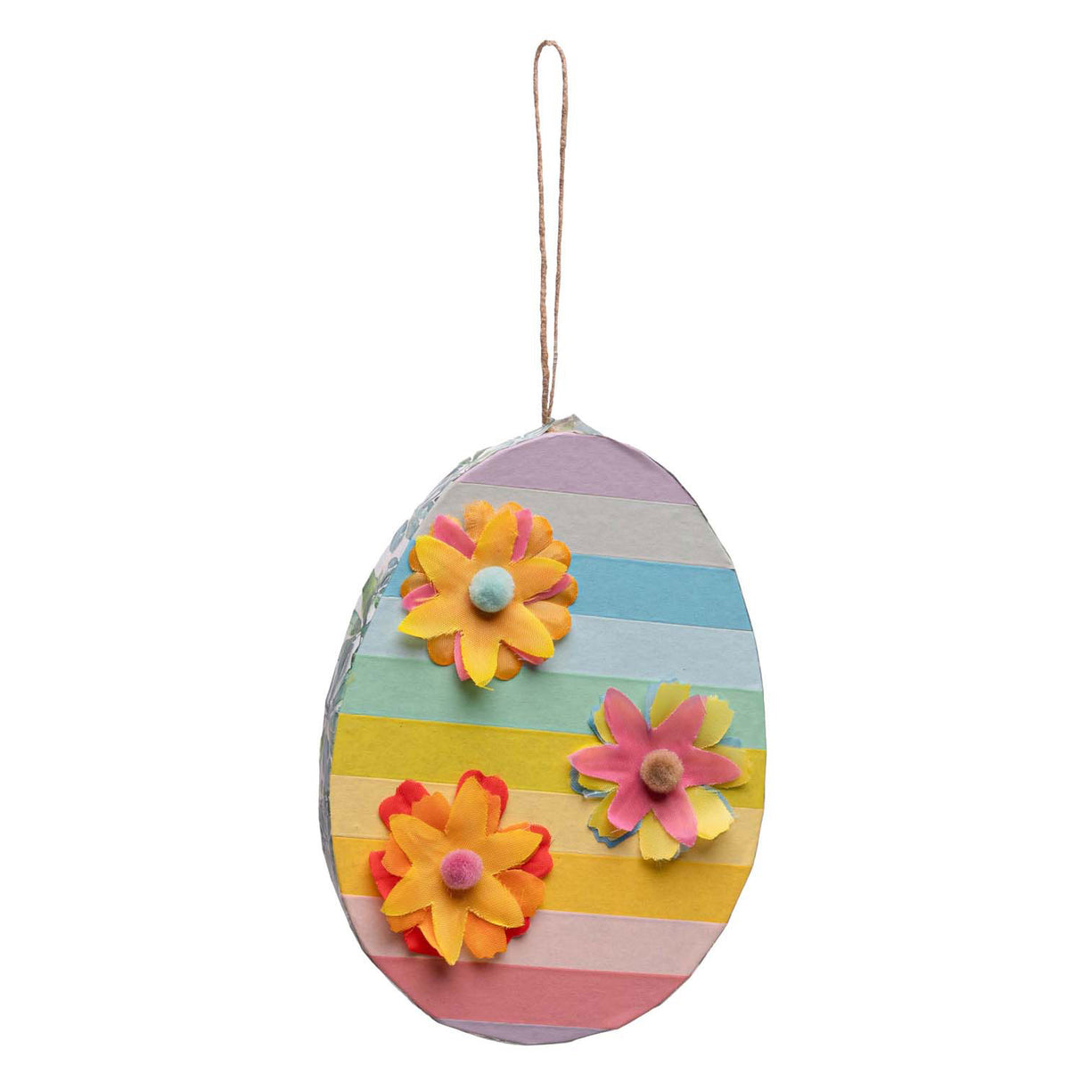 Colorations - Pappmaché-Ei-Ornamente, 6 Stk.