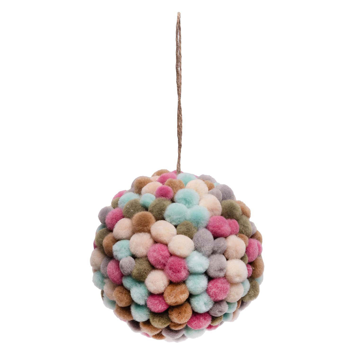 Colorations - Pappmaché-Kugelornamente, 6 Stk.