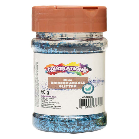 Colorationen – biologisch abbaubares Glitzerblau – 50 g