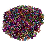 Colorationen - Ponyperlen metallic 6x9 mm, 1000Stk.