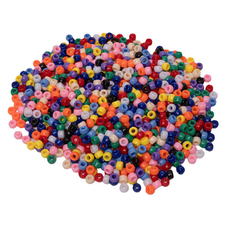 Colorationen - Ponyperlen Standard 6x9 mm, 1000 Stück.