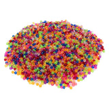 Colorationen - kleine Ponyperlen - transparent, 4 x 6 mm, 500 gr.