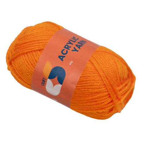 Colorationen - Acrylgarn Orange, 50g