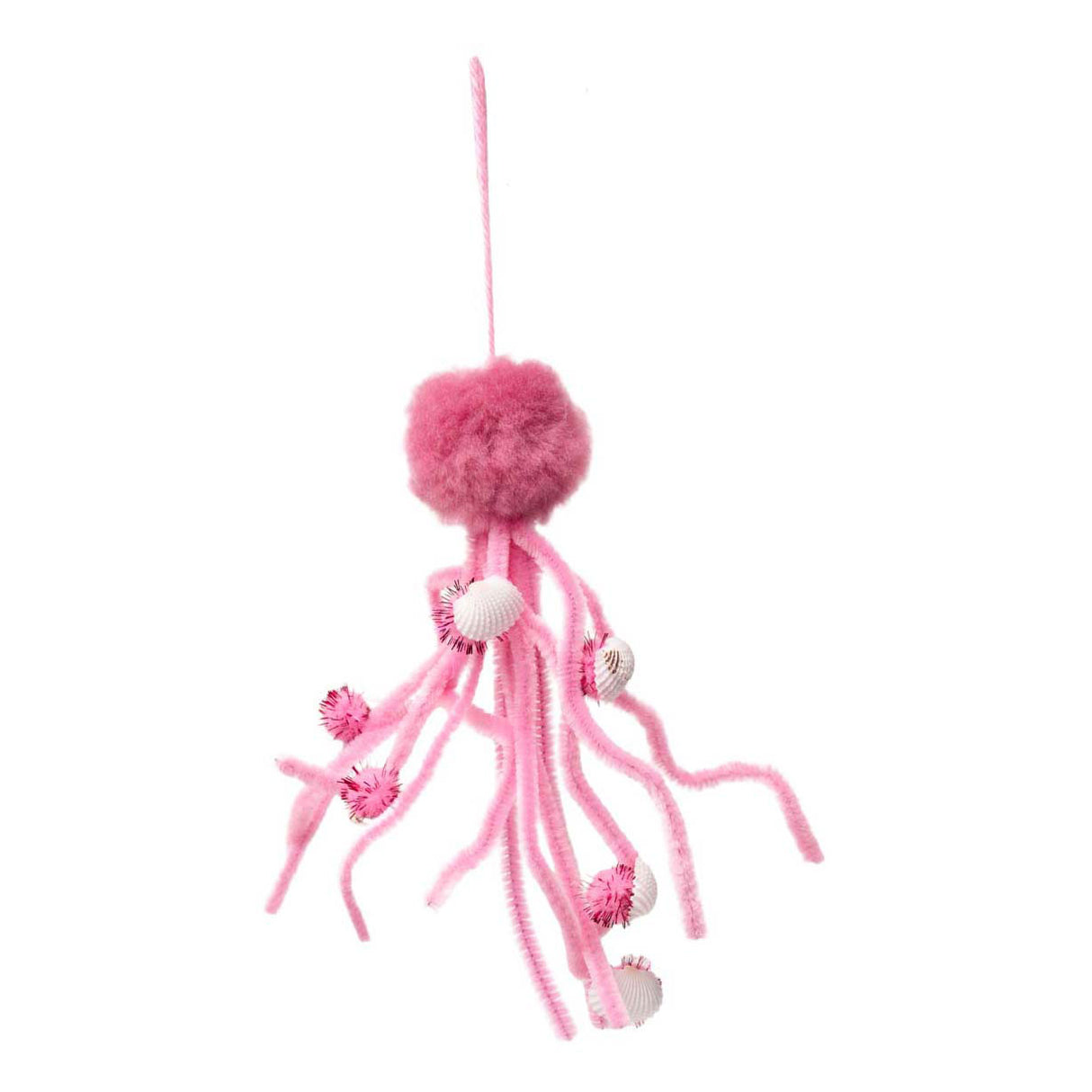 Färbungen - rosa Chenilledraht, 100 Stk.