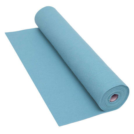Colorationen – hellblaue Filzrolle – 160 g/m², 5 m x 45 cm