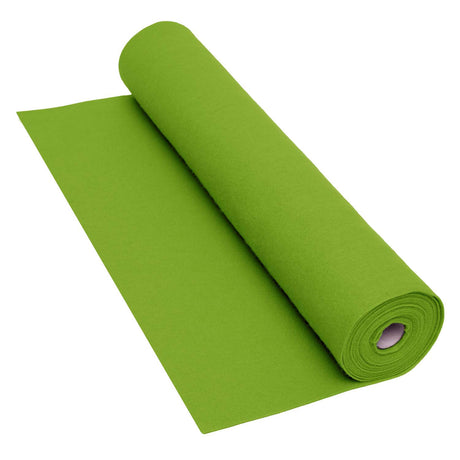 Colorationen – hellgrüne Filzrolle – 160 g/m², 5 m x 45 cm