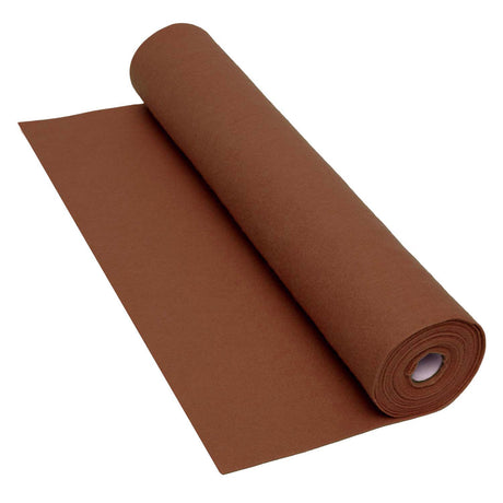 Colorationen – braune Filzrolle – 160 g/m², 5 m x 45 cm