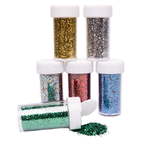 Colorationen - Bioglitter 20g, 6 Stk.