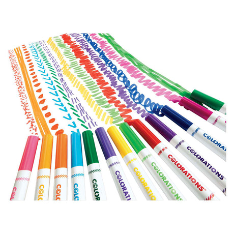 Colorations - abwaschbare dicke Marker - 16 Farben, 256 Stk.