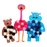 Colorationen - schwarze selbstklebende Kulleraugen, 1000 Stk.