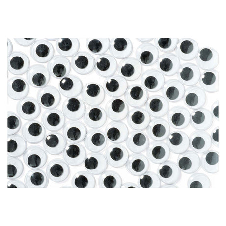 Colorationen - schwarze Kulleraugen, 100 Stück.