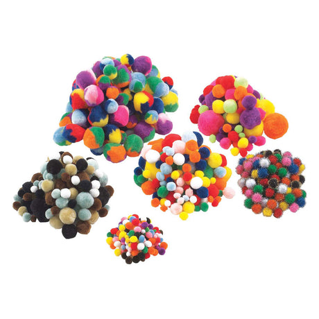 Colorations - farbige Pompons, 700 Stück.