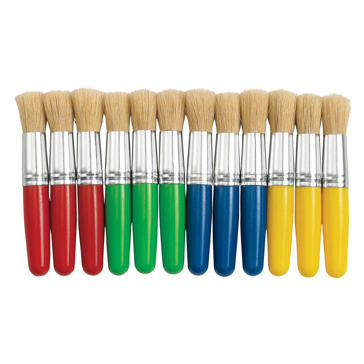 Colorationen - dicke Pinsel, 12 Stk.