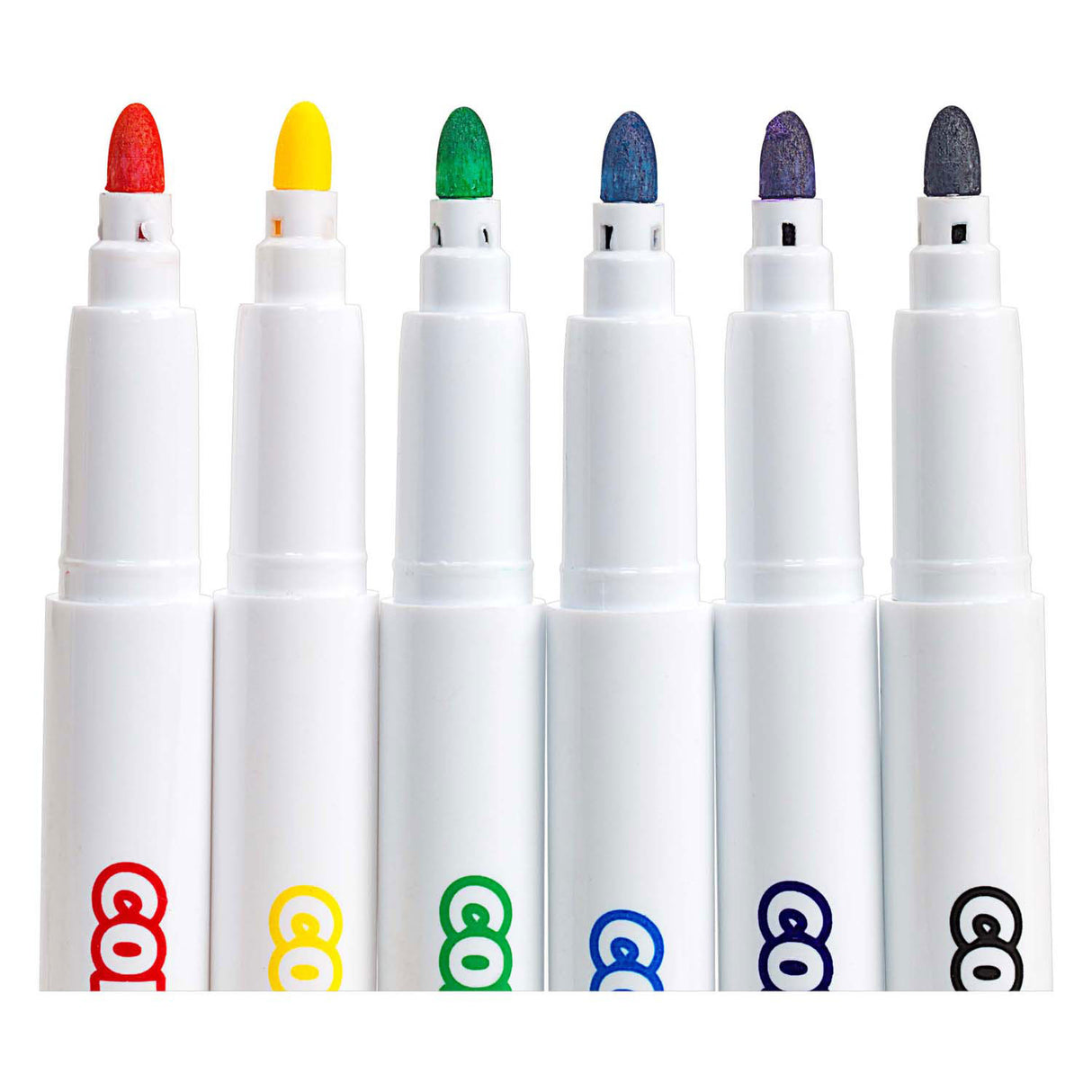 Färbungen - Textilmarker Primärfarben - 6 Farben