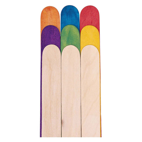 Malvorlagen - Bastelstäbchen aus Holz, 500 Stk.