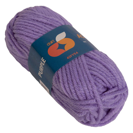 Colorationen - Acrylgarn 4 mm - 50gr - Lila