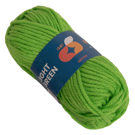 Färbungen – Acrylgarn 4 mm – 50 g – hellgrün