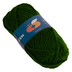 Färbungen - Acrylgarn 4 mm - 50gr - grün