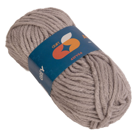 Colorationen – Acrylgarn 4 mm – 50 g – Grau