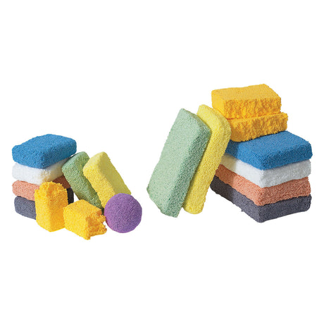 Färbungen – Modellierschaum-Perlenton – 7er-Set
