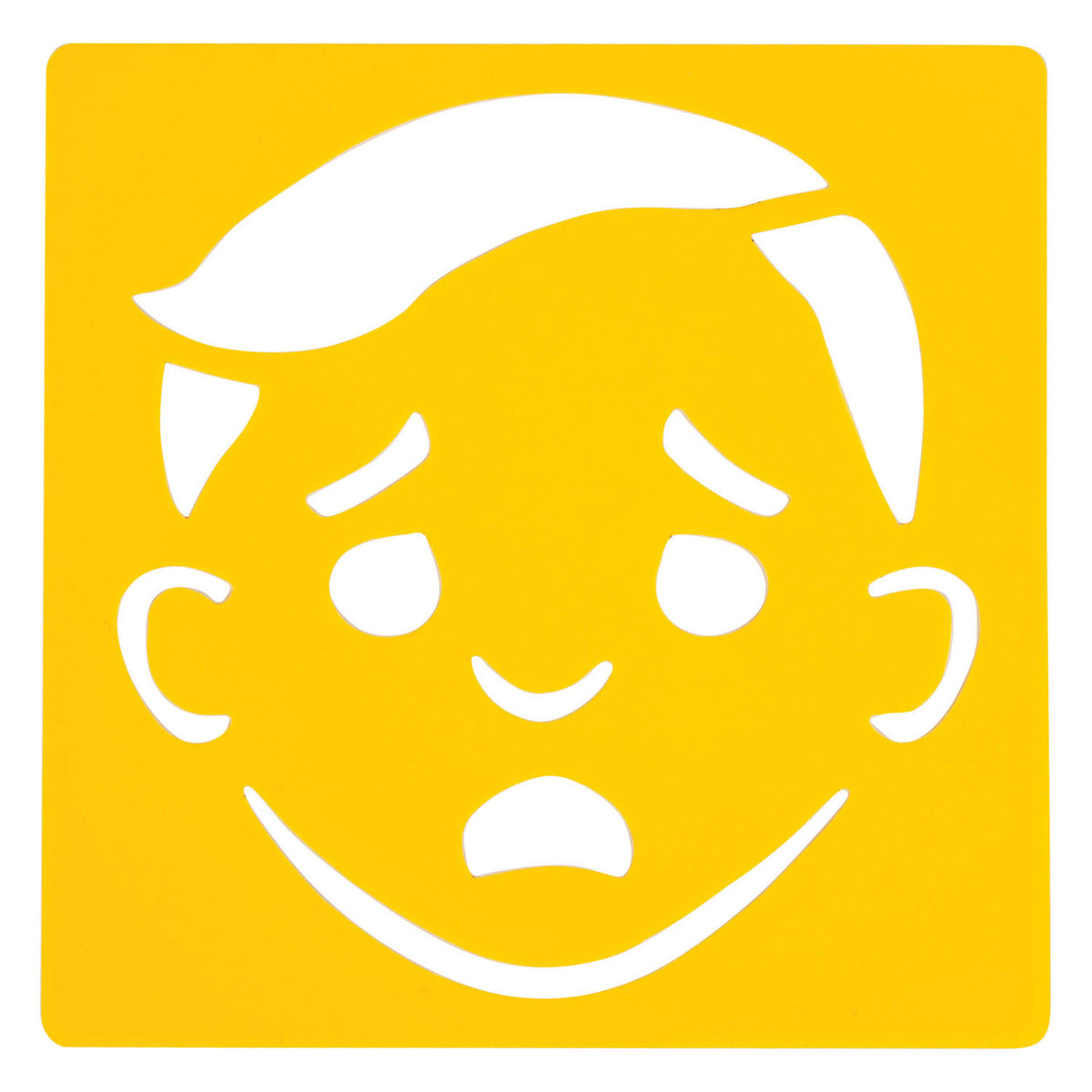Färbungen - wiederverwendbare Emotionen-Vorlagen - 6 Stk.