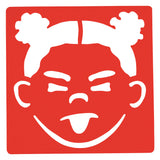 Färbungen - wiederverwendbare Emotionen-Vorlagen - 6 Stk.