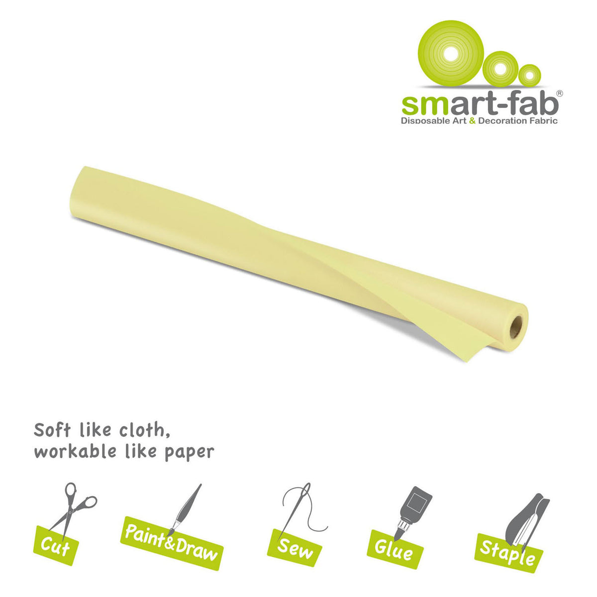 Smart Fab Rolle 0,61 x 5,5 m – Creme