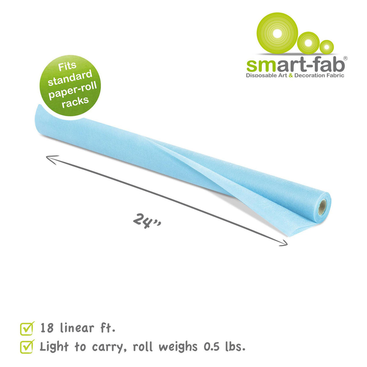Smart Fab Rolle 0,61 x 5,5 m – Himmelblau