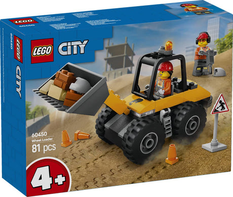 Lego City Gelber Bulldozer-Bagger – 60450