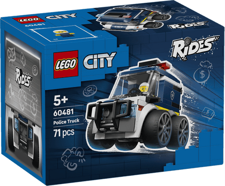 Lego City 60481 Fahrzeuge Polizeiauto