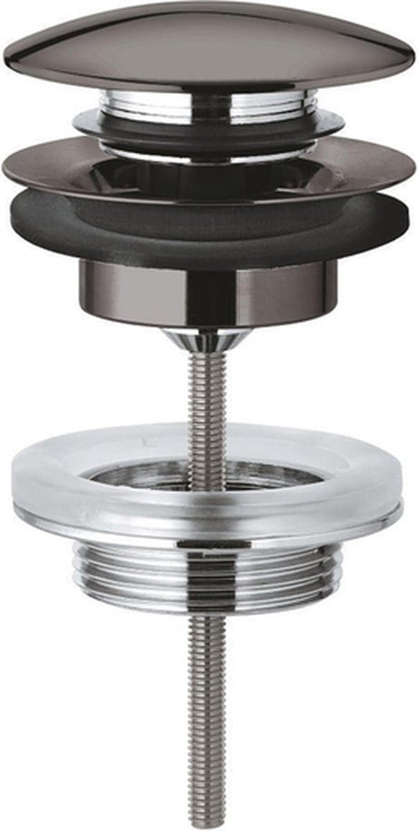 Grohe Ablaufgarnitur - Push-Open - Hartgraphit (Anthrazit)