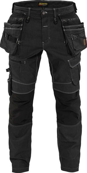 Blåkläder Blaklader Arbeitshose Denim Stretch X1900 1990-1141 – Schwarz – C148