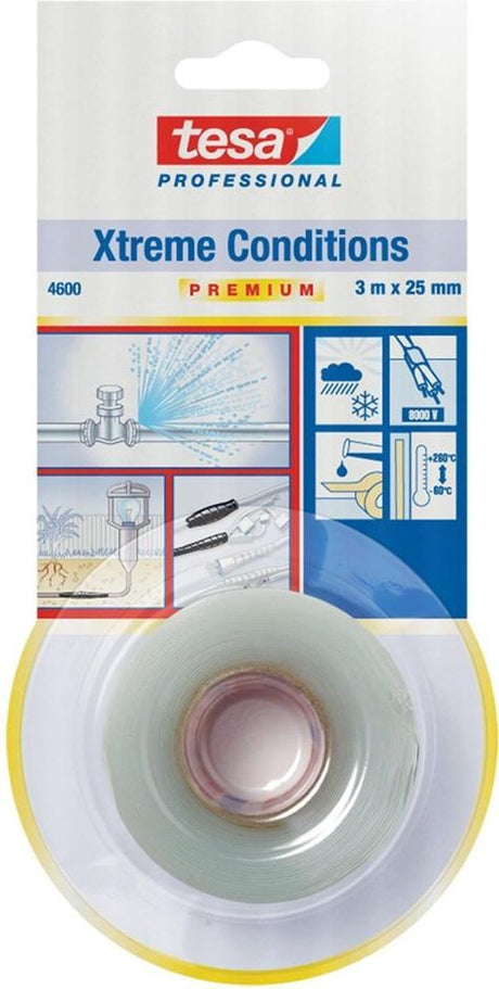 Tesa Premium 04600-00000-00 Dichtband Professional Xtreme Conditions transparent (L x B) 3 m x 25 mm 1 Stück (