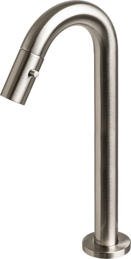 Plieger Lupo 2.0 WC-Armatur – Aufputz-Waschtischarmatur – erhabenes Modell – Auslauf 20,0 cm – 10 Jahre Garantie – Chrom gebürstet