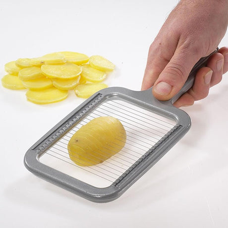 Westmark Rondex-Schneider für gekochte Kartoffeln und Mozzarella – 25,8 x 11,4 x 1,2 cm
