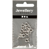 Creativ Company Federverschluss, D 6 mm, Silber, 10 Stück 1 Box