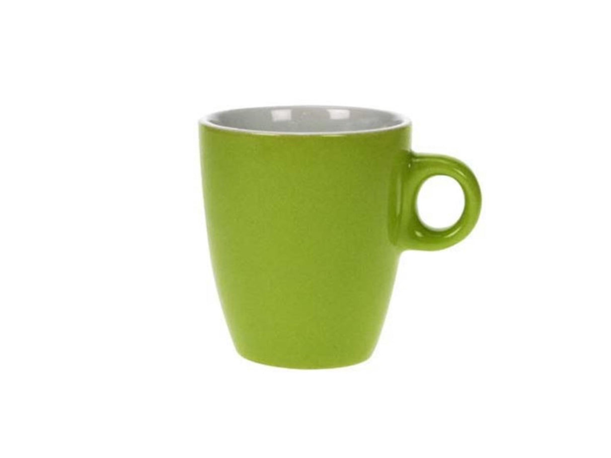 Gemütlicher trendiger Becher Vicky grün 19cl, Box mit 6 Stück
