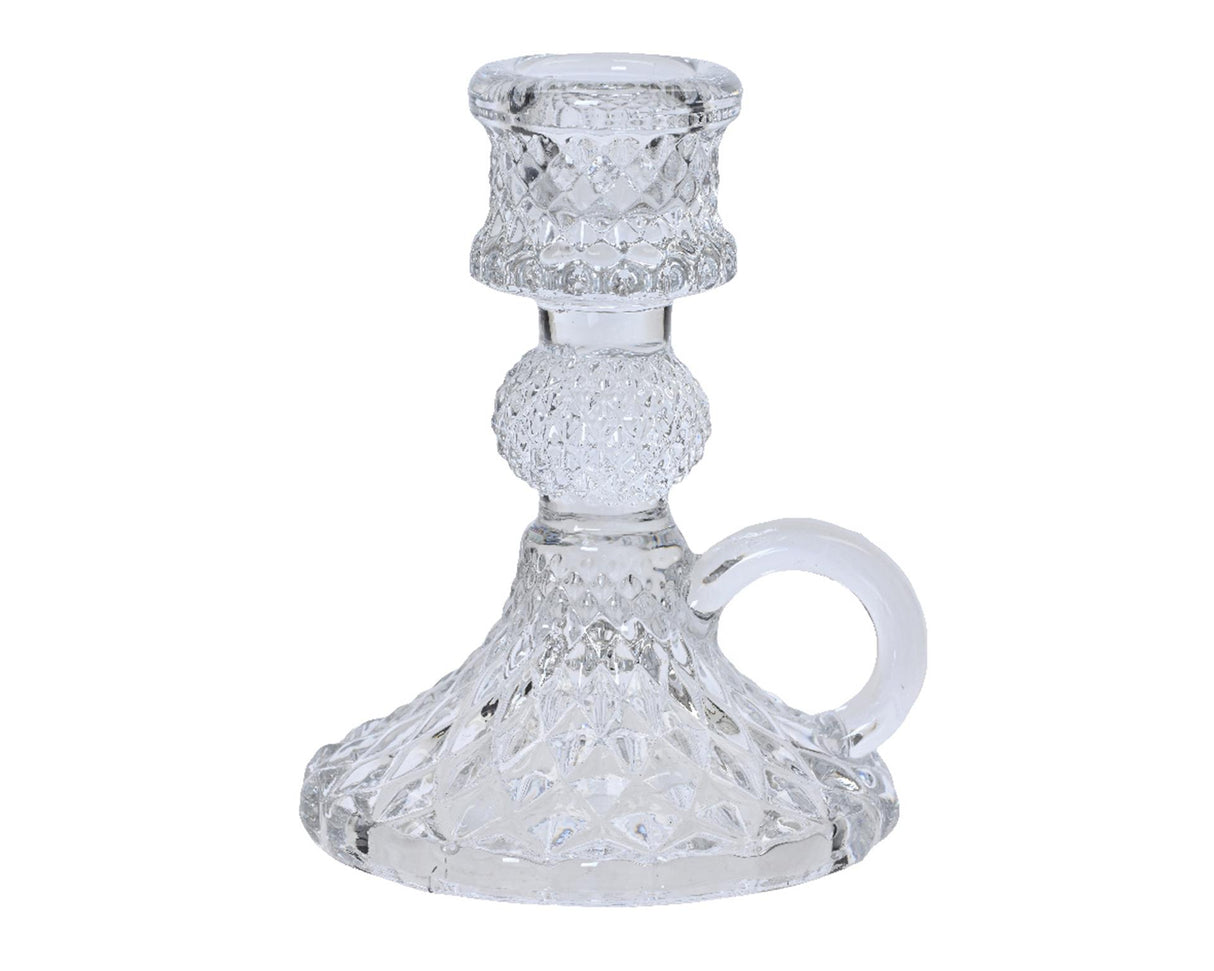 Decoris Kerzenleuchter Kristallglas 40cm